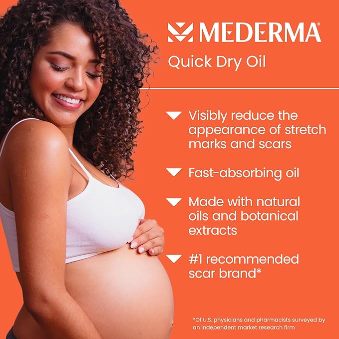 Mederma Quick Dry Oil Scar and Stretch Mark Treatment