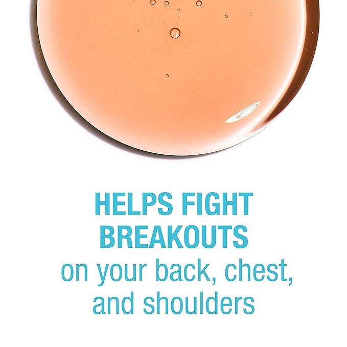 Neutrogena - Body Clear Oil-Free Body Acne Wash met salicylzuur - Verzorging voor een Heldere Huid - 250 ml