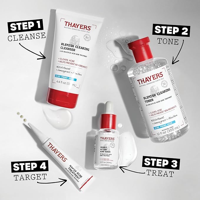 Thayers - Double Action Acne Serum with 2% Salicylic Acid and Niacinamide - 30ml
