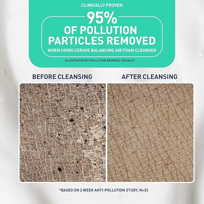 CeraVe Balancing Air Foam Facial Cleanser