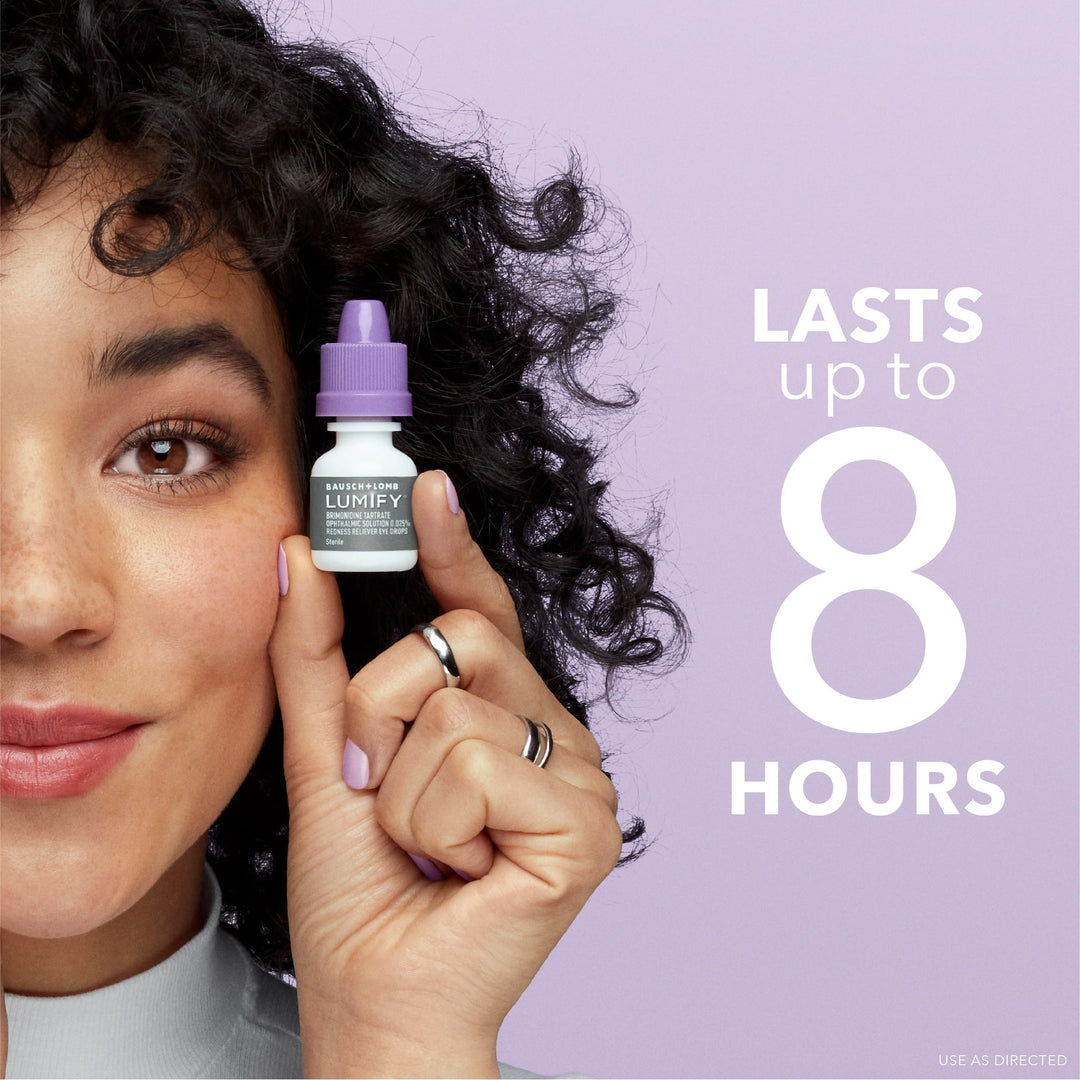 Lumify - Bausch + Lomb - Oogdruppels Tegen Hooikoorts - Rode Ogen - Geïrriteerde Ogen - 2.5ml