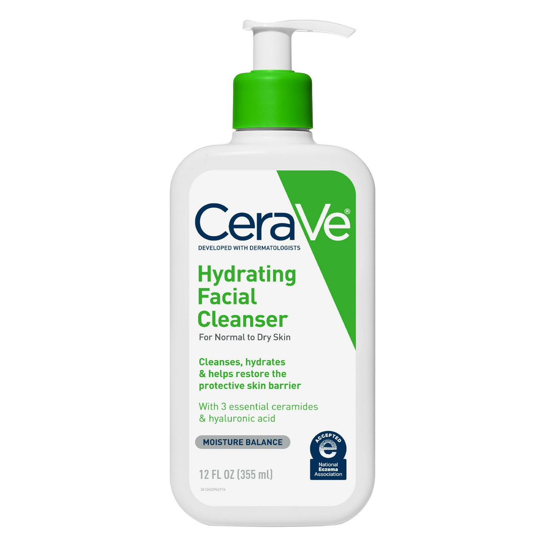 CeraVe Hydrating Facial Cleanser for Normal to Dry Skin - 355ml