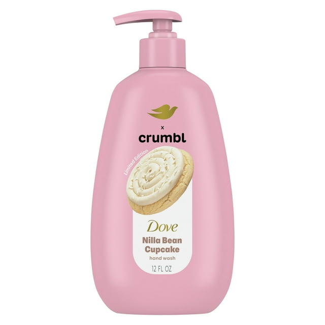 Dove x Crumbl - Moisturizing Liquid Hand Wash Nilla Bean Cupcake