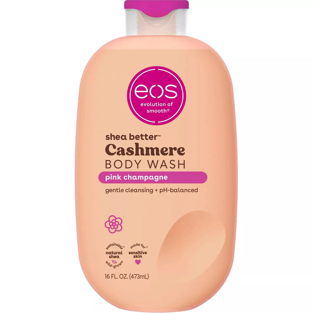 Gel douche EOS Shea Better Cashmere - Champagne rosé