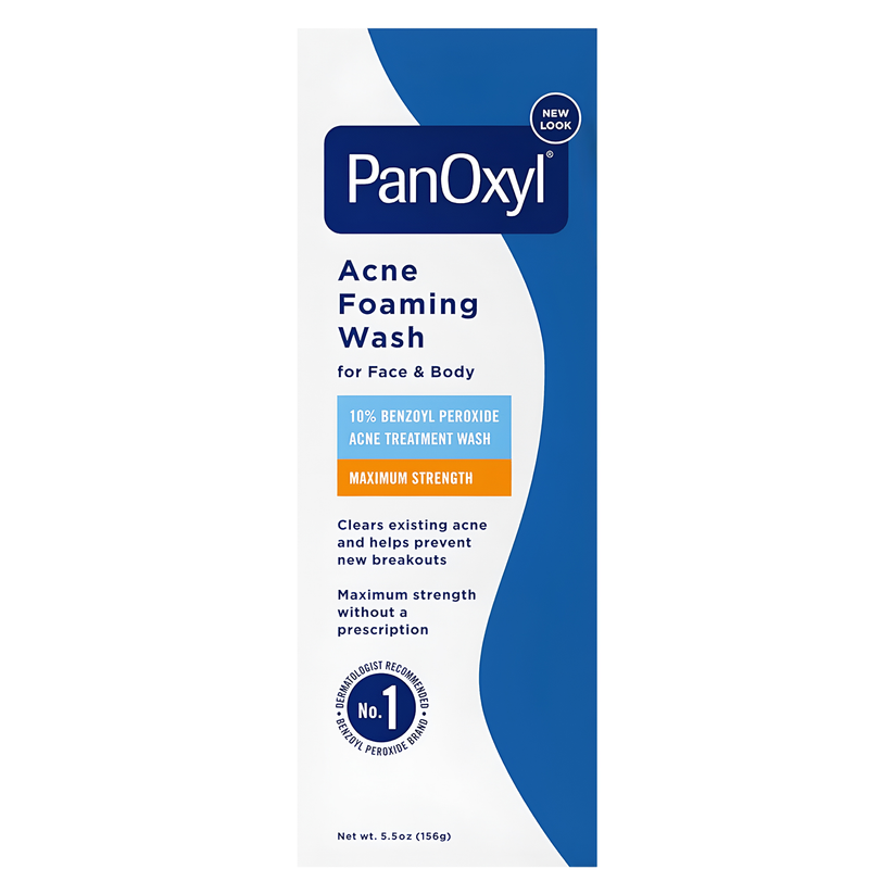 PanOxyl Acne Foaming Wash with 10% Benzoyl Peroxide
