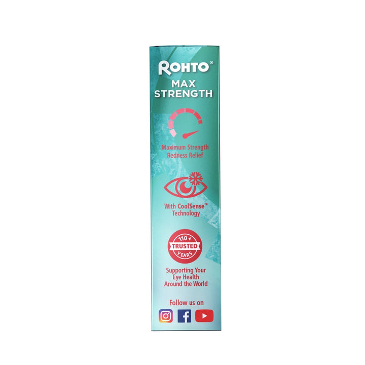 Rohto - Max Strength Roodheid Verlichting Oogdruppels