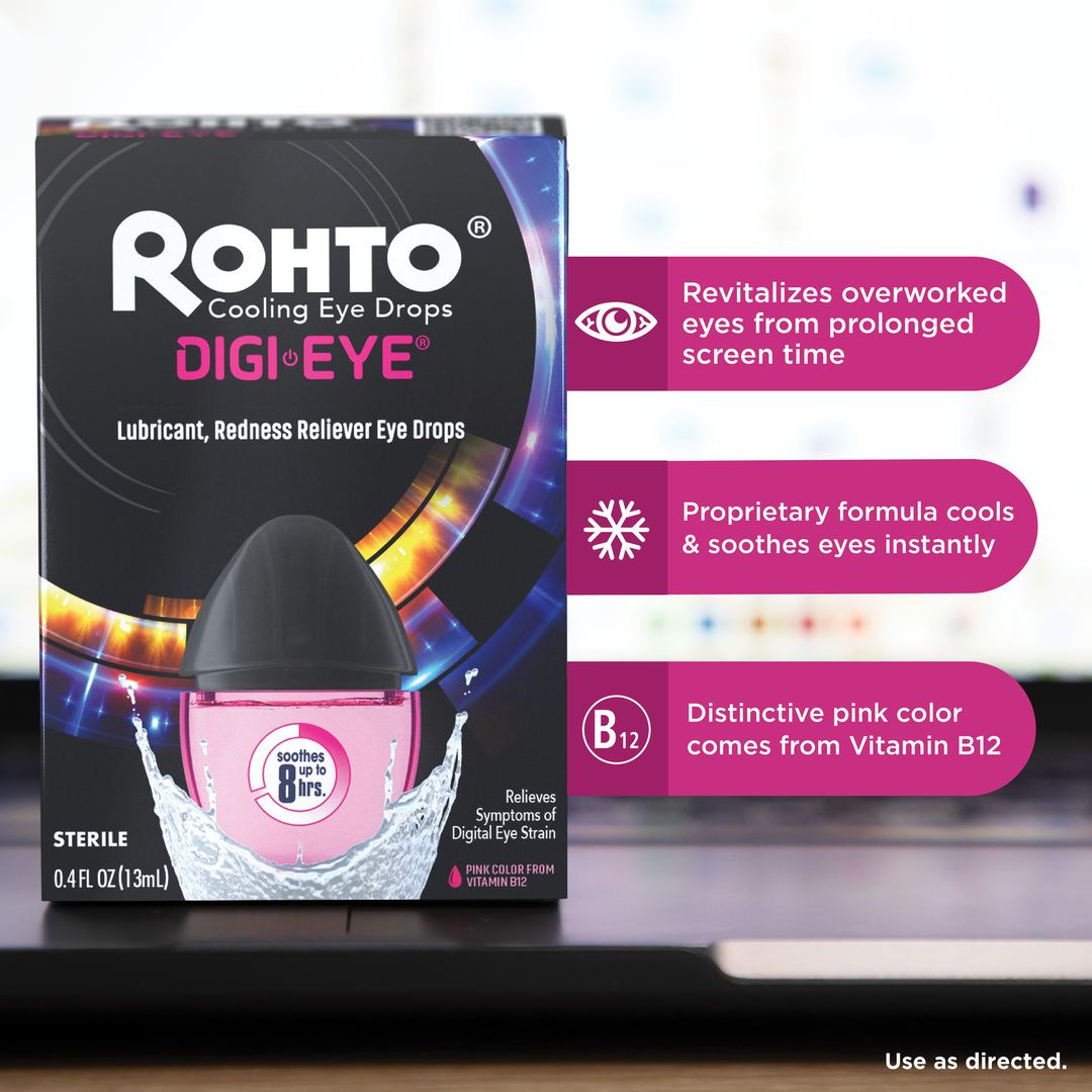 Rohto - Digi Eye Digitale Oogdruppels tegen Oogbelasting