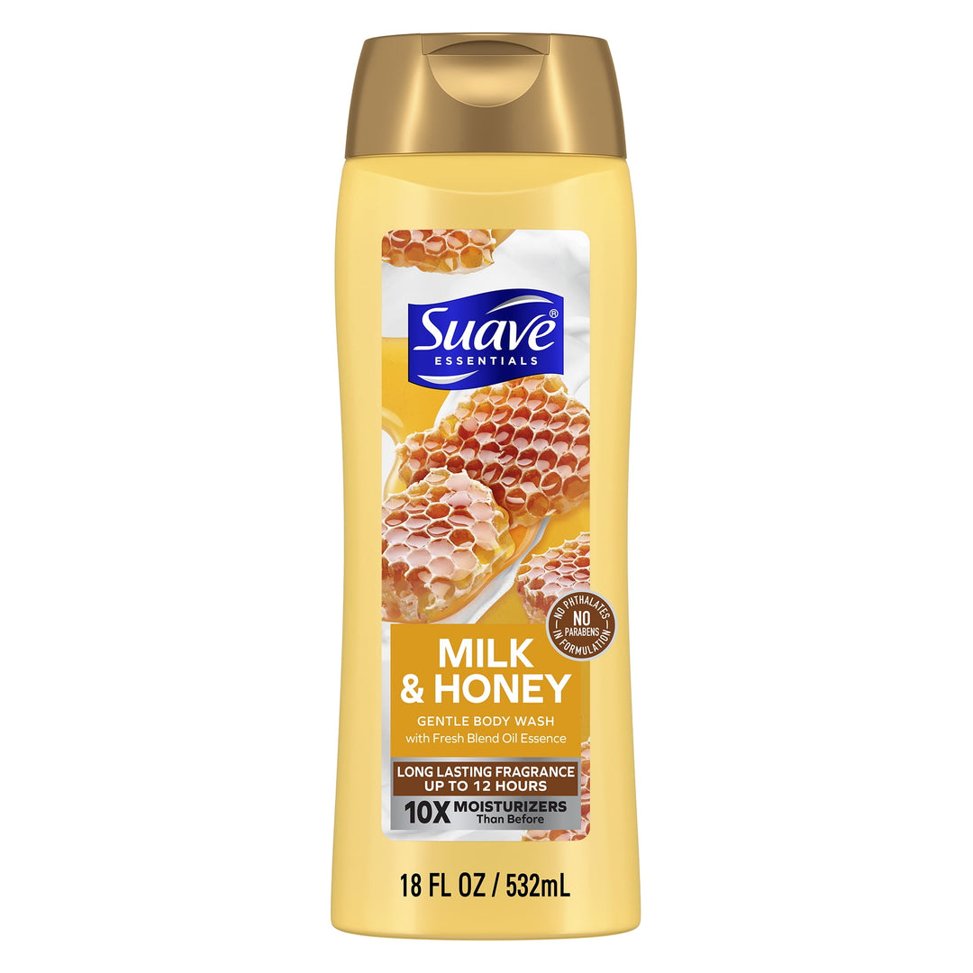 Suave - Gentle Body Wash - Milk & Honey