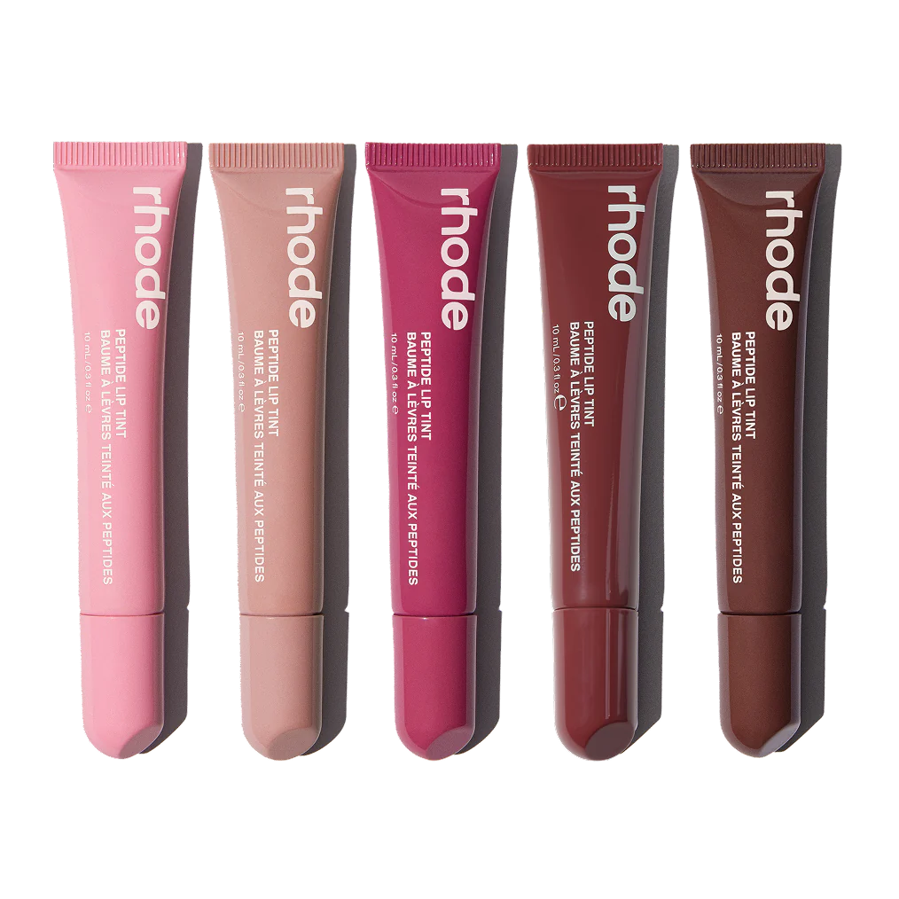 Rhode Skin - The Peptide Lip Tints All Five Shades Together