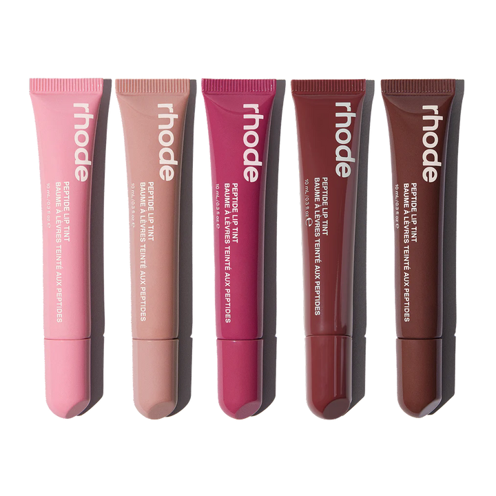 Rhode Skin - The Peptide Lip Tints All Five Shades Together