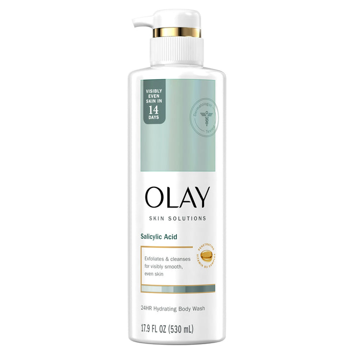 Olay - Skin Solutions Hydrating Body Wash with Salicylic Acid - 530ml