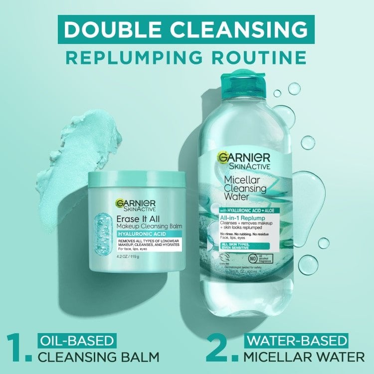 Garnier Erase It All Makeup Cleansing Balm with Hyaluronic Acid