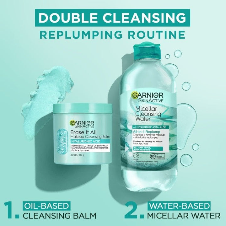 Garnier Erase It All Makeup Cleansing Balm with Hyaluronic Acid