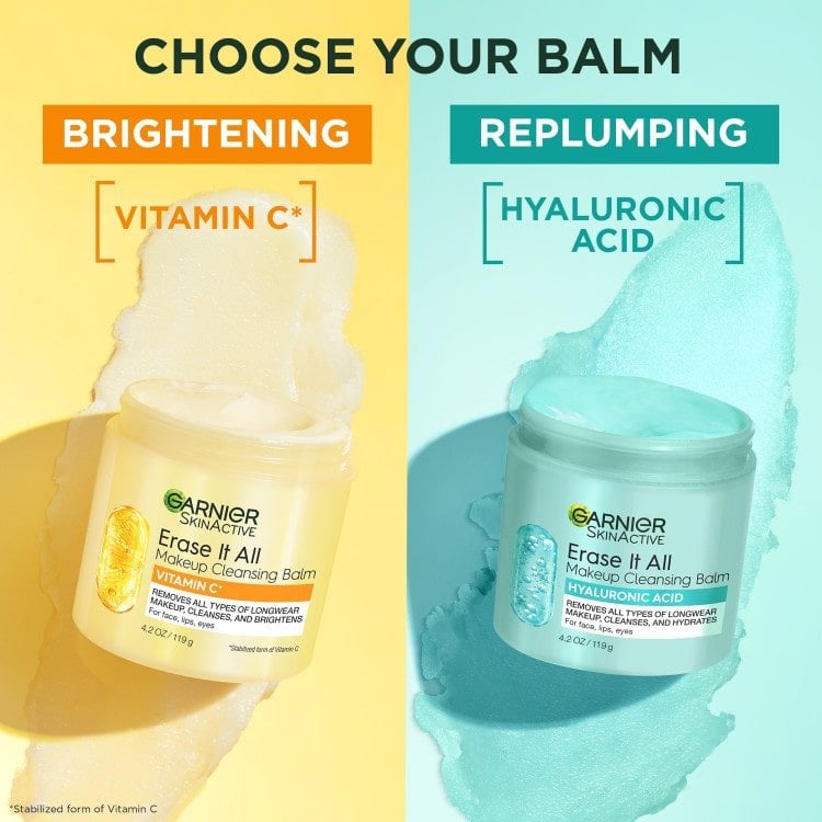 Garnier Erase It All Makeup Cleansing Balm with Hyaluronic Acid
