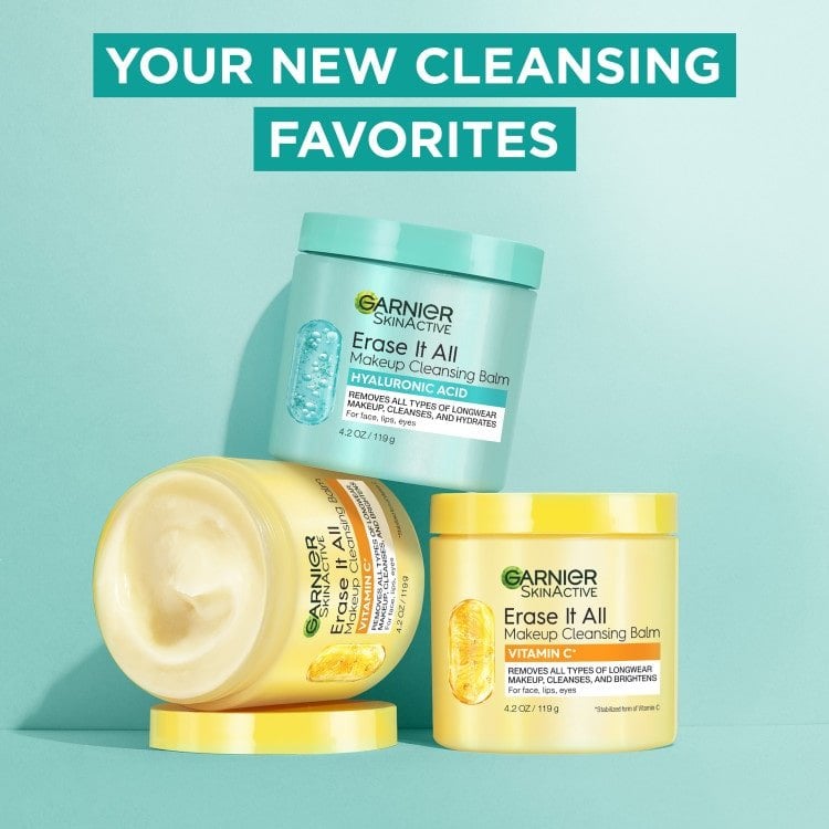 Garnier Erase It All Makeup Cleansing Balm with Hyaluronic Acid