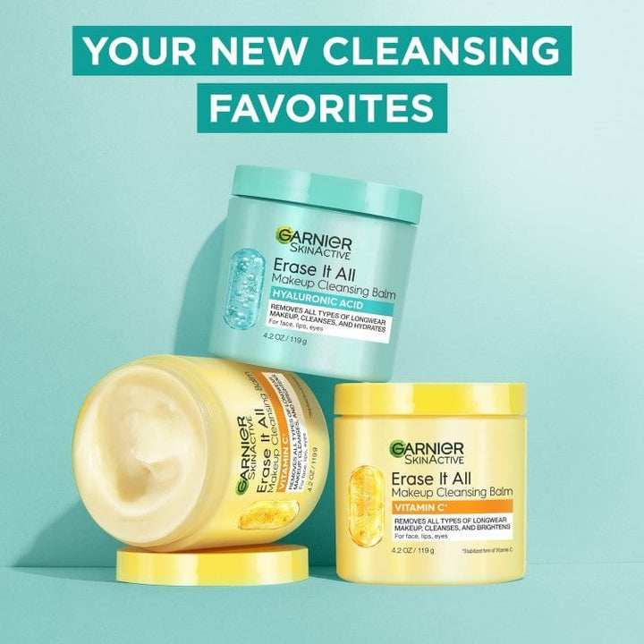 Garnier Erase It All Makeup Cleansing Balm with Hyaluronic Acid
