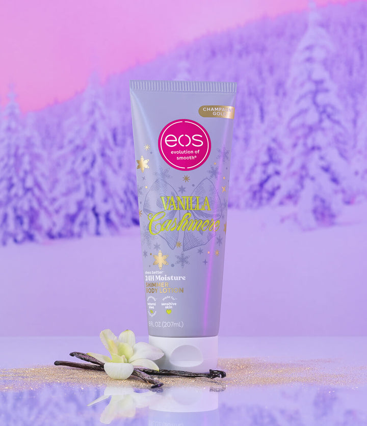 eos Vanilla Cashmere Shea Better Shimmer Body Lotion