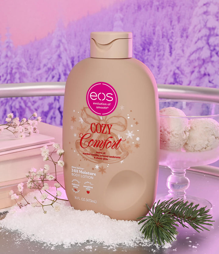 eos Cozy Comfort Shea Better Body Lotion