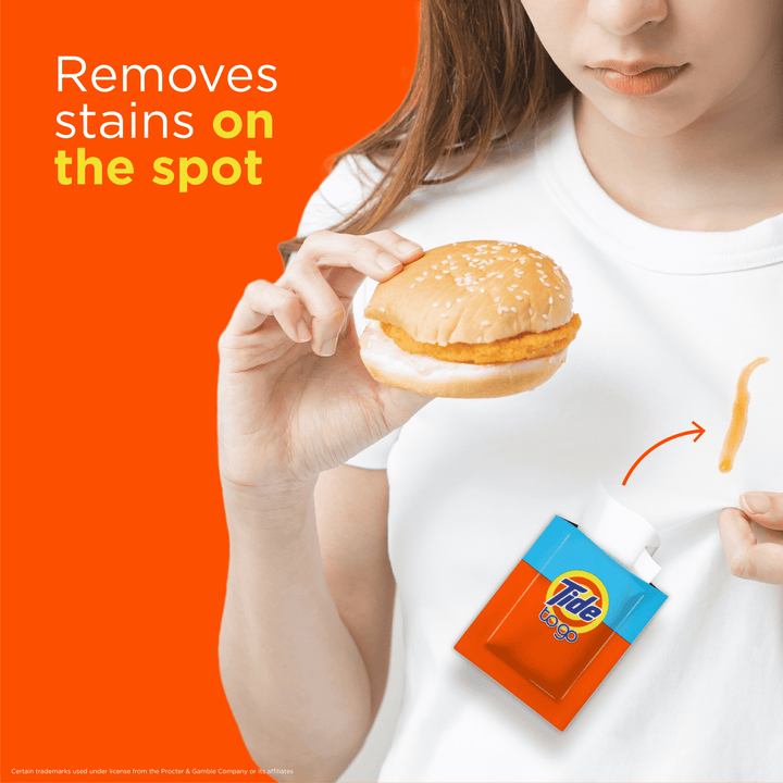 Tide To Go Instant Stain Remover Wipes