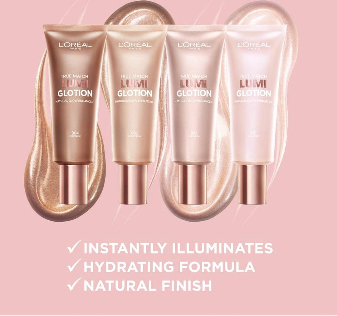 L'Oréal Paris - True Match Lumi Glotion Natural Natuurlijk Glow Enhancer Highlighters - Diep 904