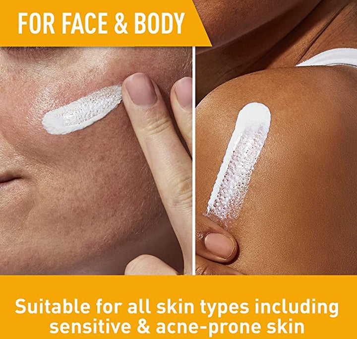 CeraVe - Hydraterende, transparante zonnebrandcrème voor gezicht en lichaam SPF 30 - 89 ml