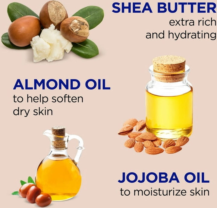 Dr Teal's - Lichaam te kalmeren en te Hydrateren - Shea Butter Moisturizing Bath & Body Oil - Shea Butter- Jojoba-olie - 260ml
