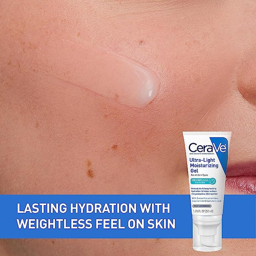 CeraVe - Ultra-Light Facial Gel with Hyaluronic Acid - 52ml