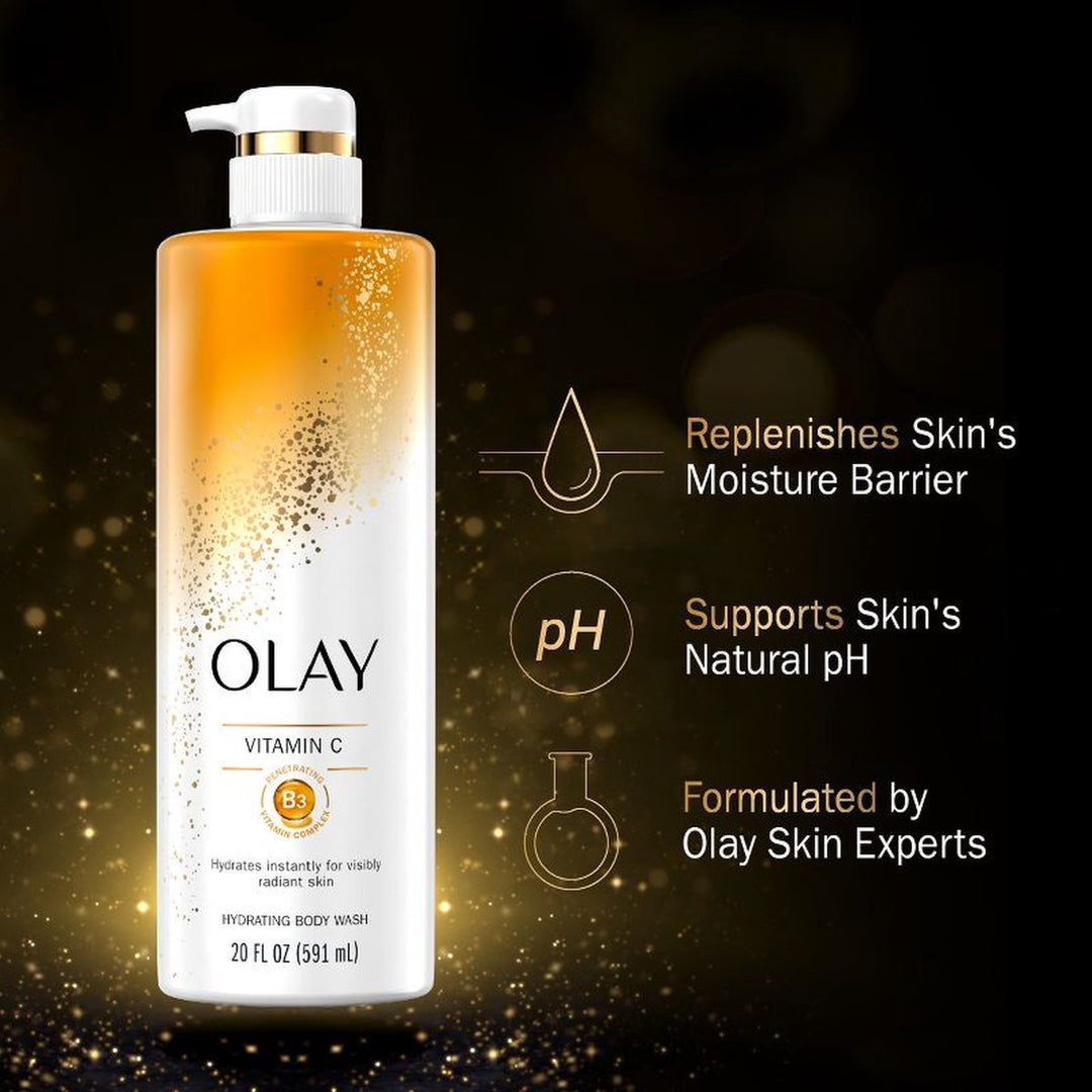Olay - Verhelderende Body Wash met Vitamine C - 591ml