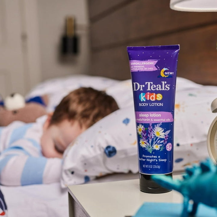 Dr Teal's - Kids Sleep Body Lotion - Melatonin & Essential Oil Blend - 226.8g