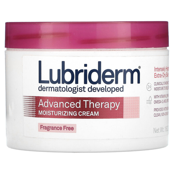 Lubriderm- Advanced Therapy, Moisturizing Cream, Fragrance Free -453 g