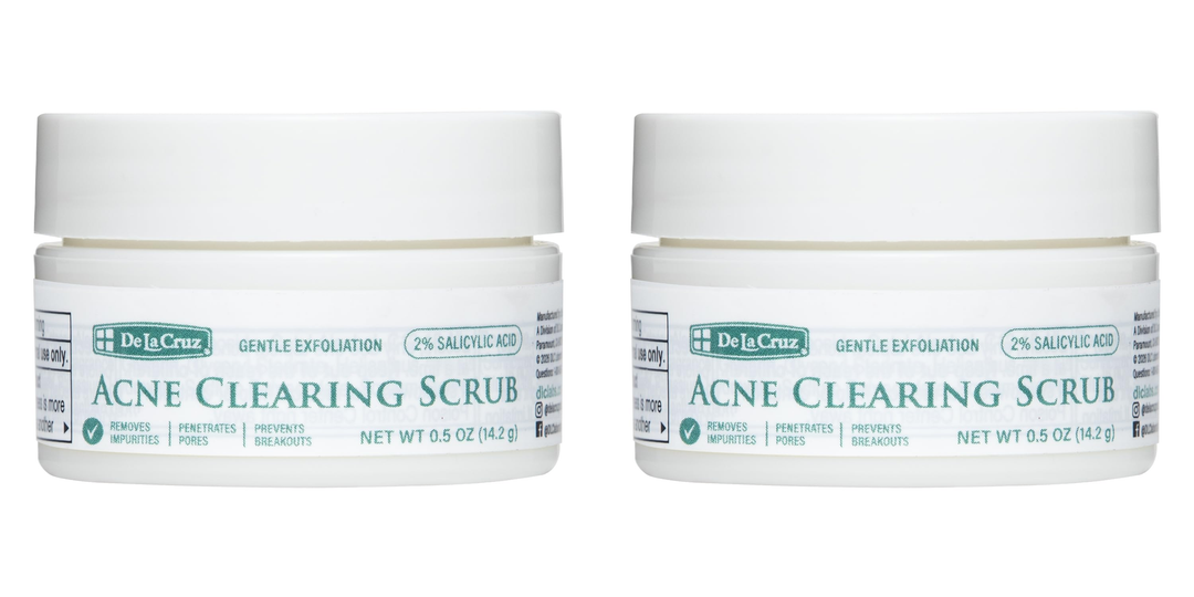 De La Cruz 2% Salicylic Acid Acne Clearing Scrub