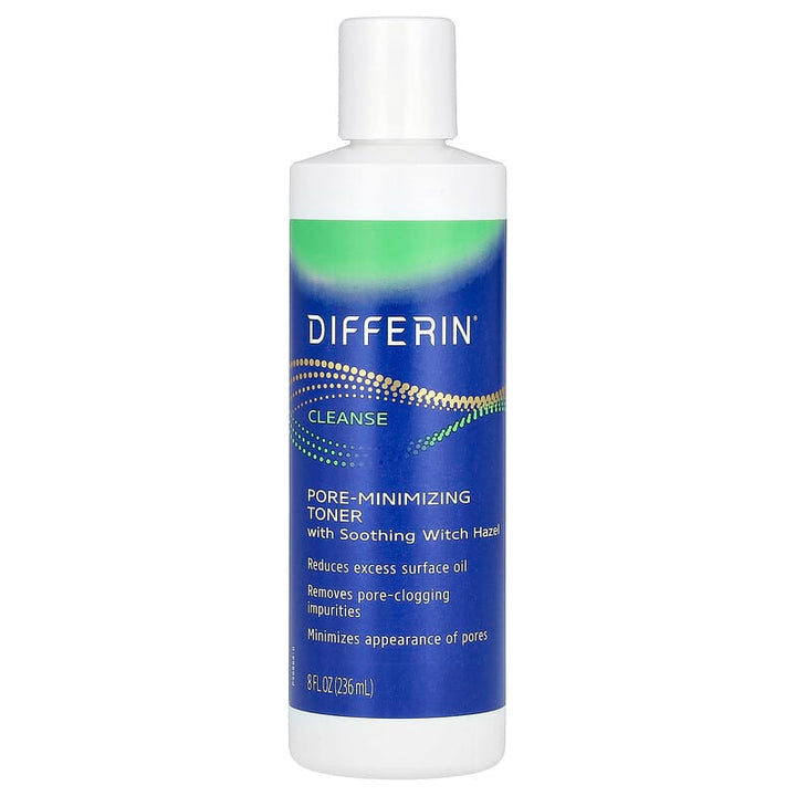 Differin Witch Hazel Toner voor het gezicht, poriënverkleinende huid - 236 ml