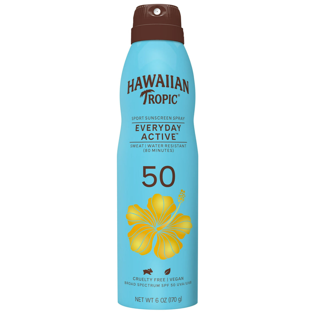 Hawaiian Tropic Everyday Active Clear Spray Sunscreen SPF 50