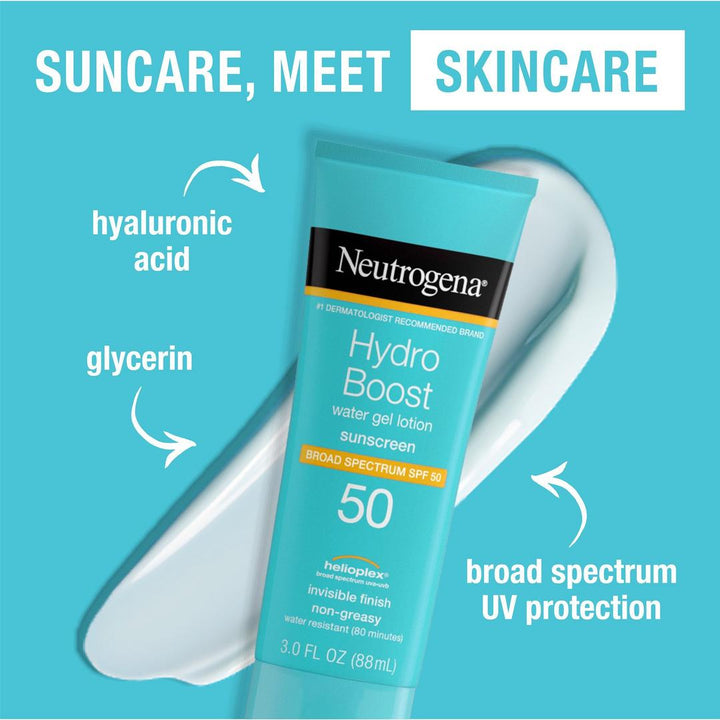 Neutrogena Hydro Boost Water Gel Lotion Sunscreen SPF 50
