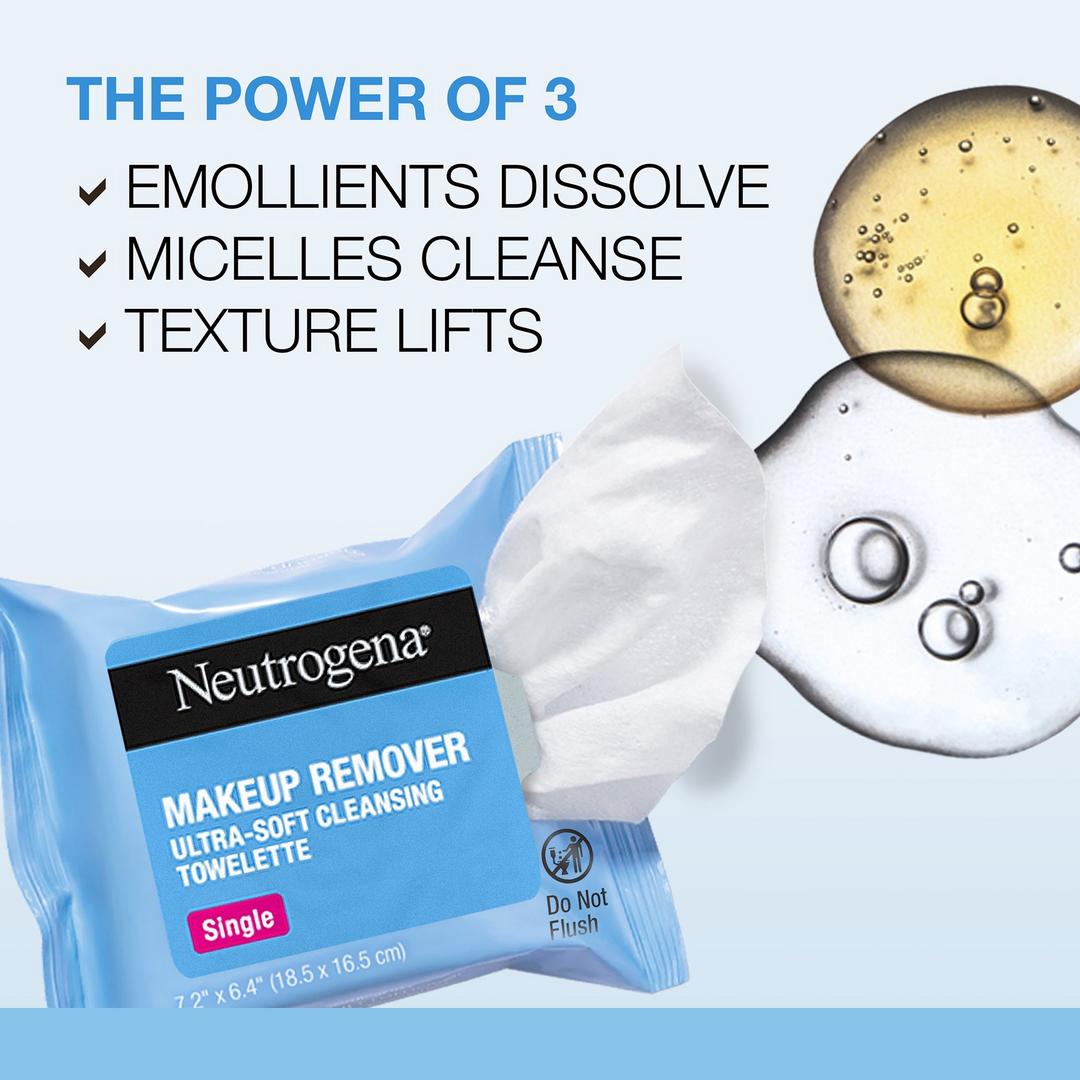 Neutrogena Makeup Remover Cleansing Towelette Singles