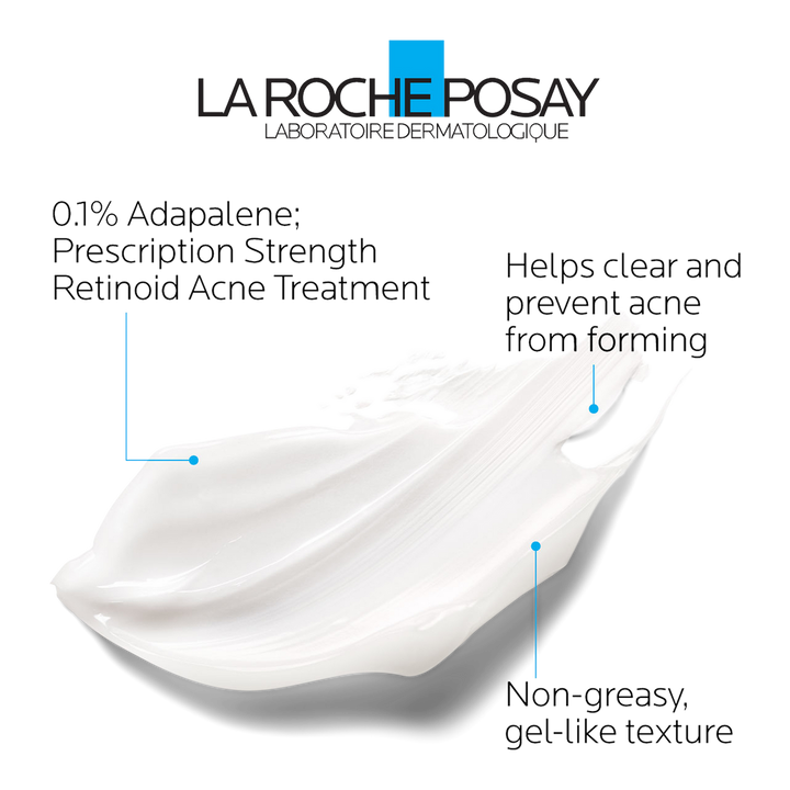 La Roche-Posay Effaclar Adapalene Gel 0.1% Topical Retinoid Acne