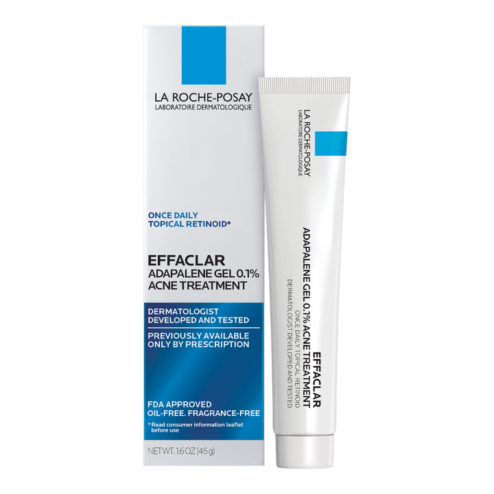 La Roche-Posay Effaclar Adapalene Gel 0.1% Topical Retinoid Acne