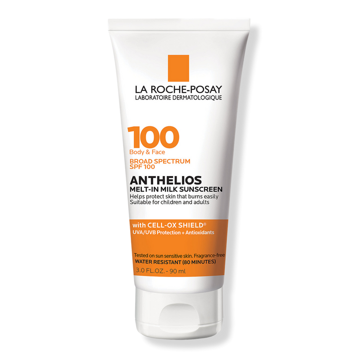La Roche-Posay Anthelios Melt-in Milk Body & Face Sunscreen Lotion SPF 100