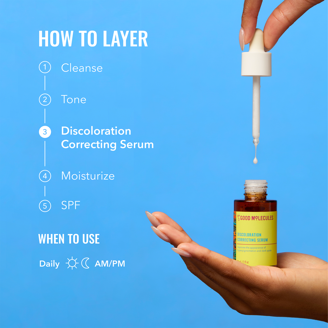 Good Molecules Discoloration Correcting Serum