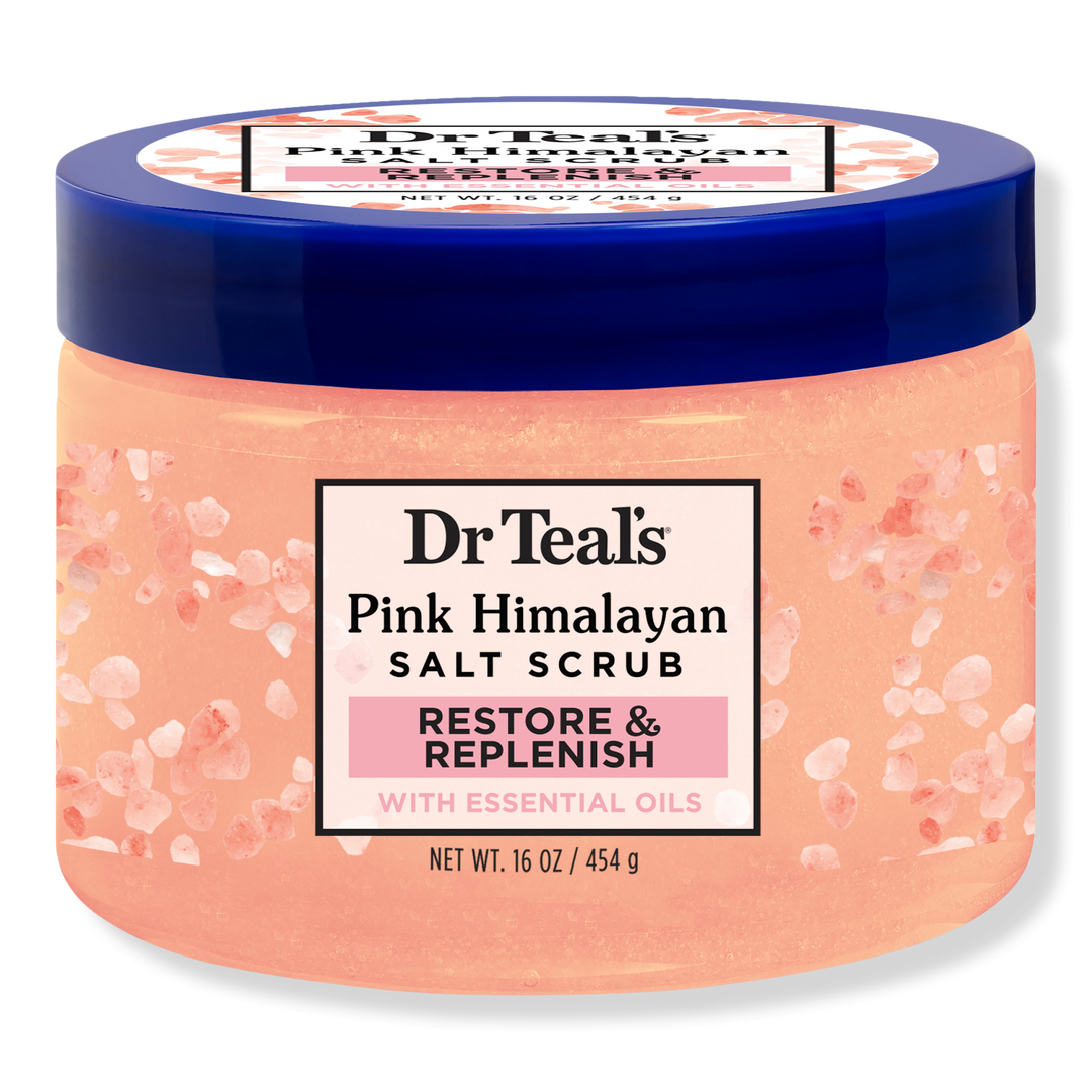 Dr Teal's Restore & Replenish Pink Himalayan Sea Salt Scrub