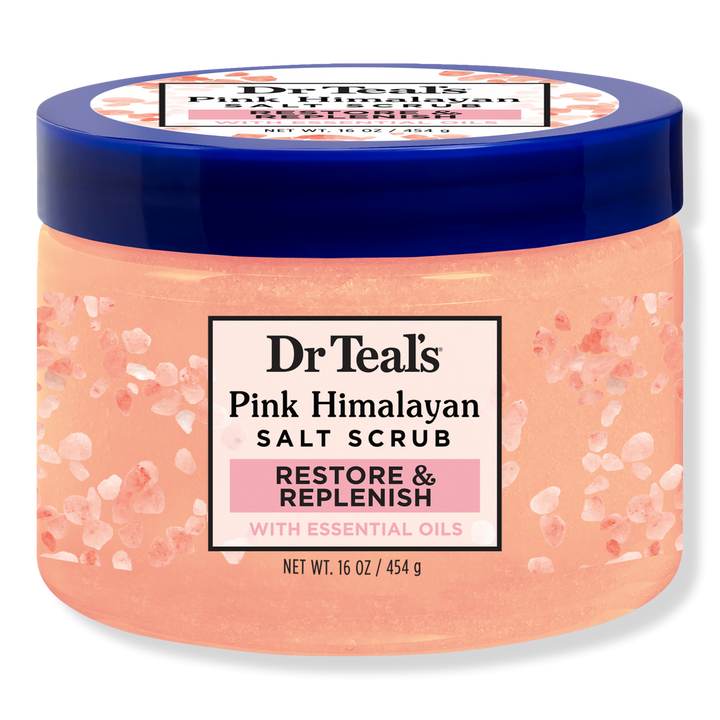 Dr Teal's Restore & Replenish Pink Himalayan Sea Salt Scrub