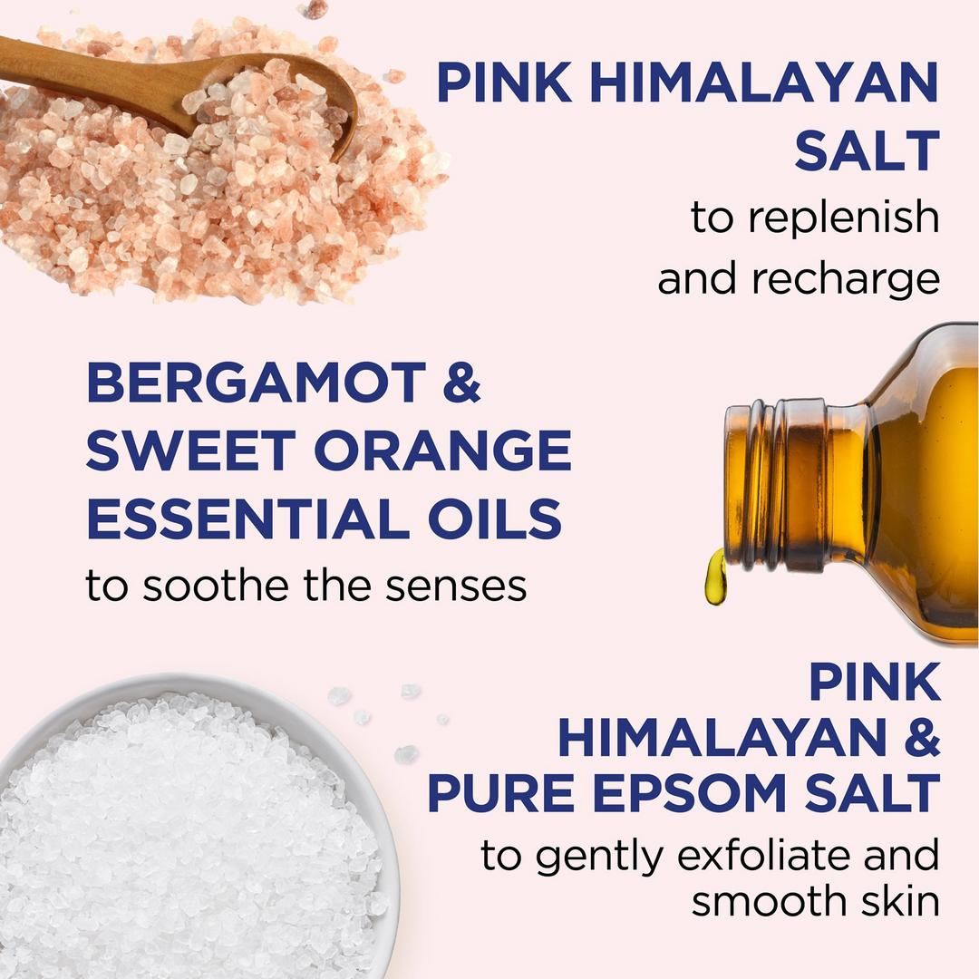 Dr Teal's Restore & Replenish Pink Himalayan Sea Salt Scrub