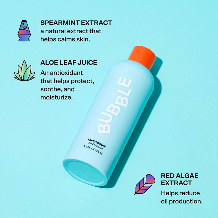 Bubble - Fresh Start Gel Cleanser - Verfrissende Dagelijkse Reiniging voor Elke Huidtype - 125ml