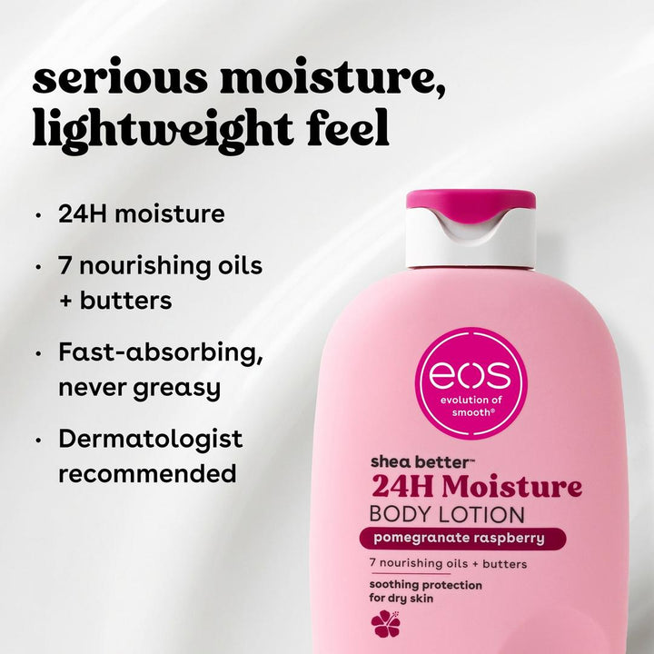 eos Shea Better Pomegranate Raspberry Body Lotion