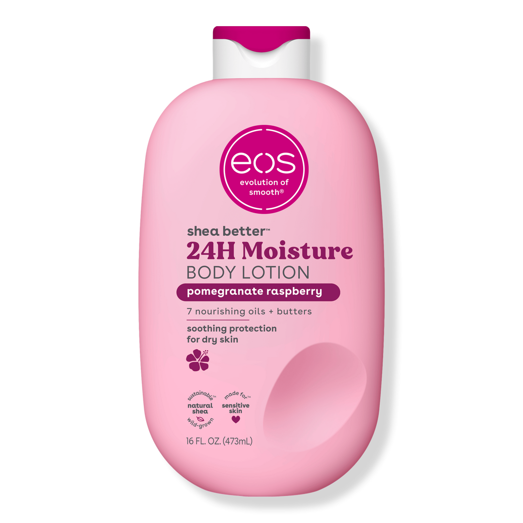 eos Shea Better Pomegranate Raspberry Body Lotion