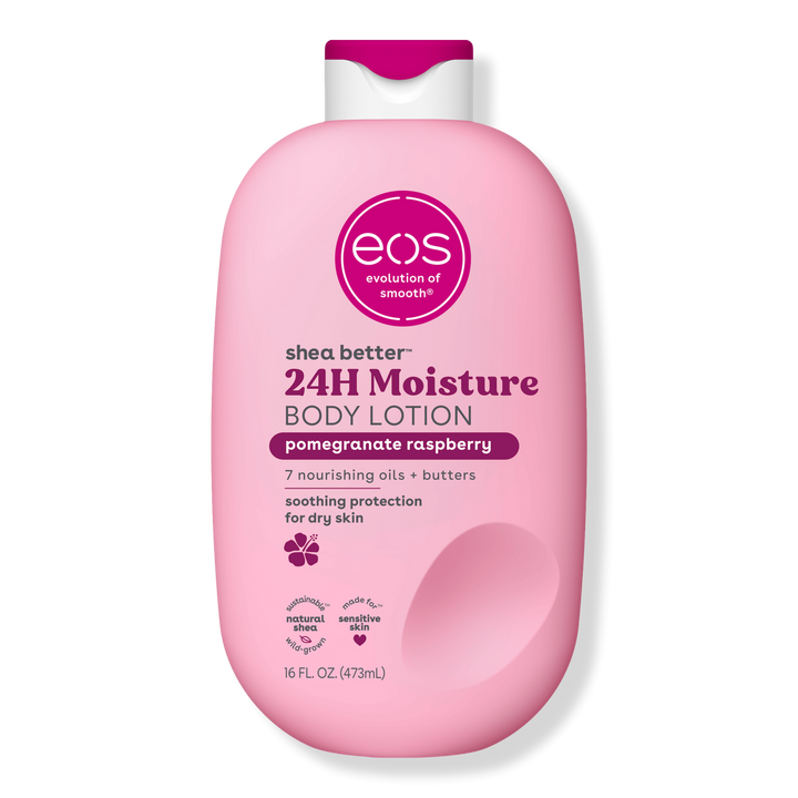 eos Shea Better Pomegranate Raspberry Body Lotion