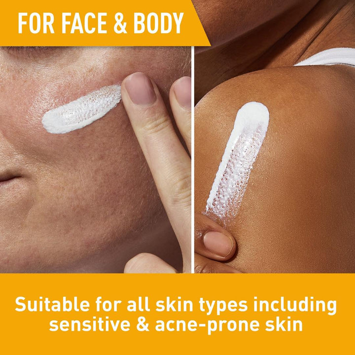 CeraVe Hydrating Sheer Sunscreen SPF 30 Face & Body Lotion
