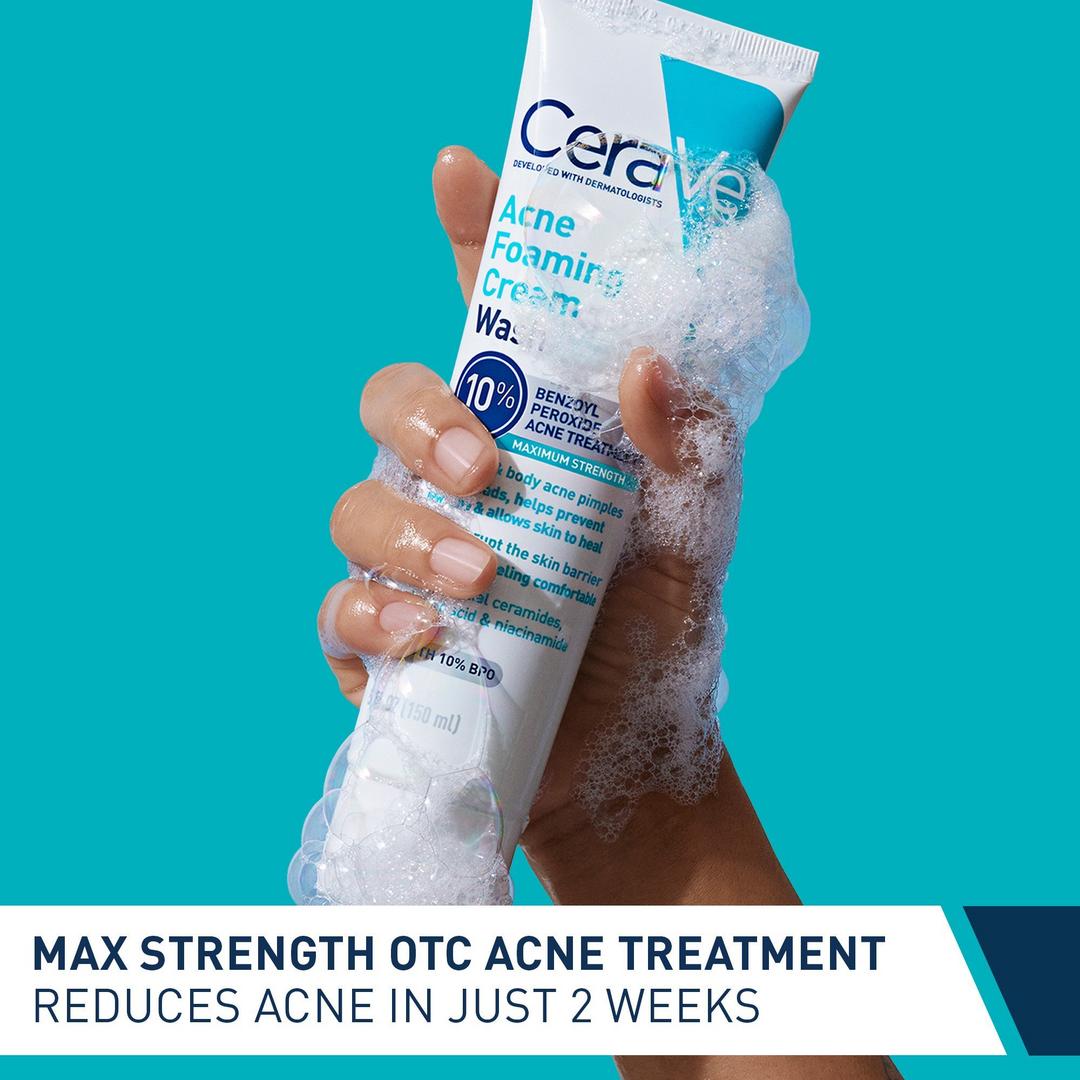 CeraVe Acne Foaming Cream Wash