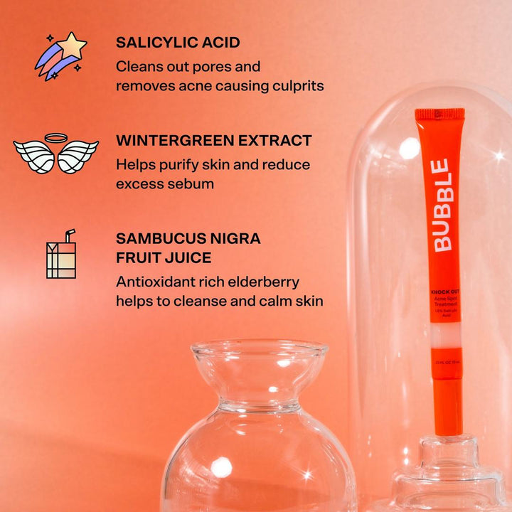 Bubble - Knock Out 1.8% Salicylic Acid Acne Spot Treatment - 10ml