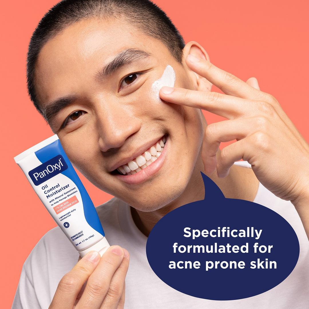 PanOxyl Oil Control Moisturizer with Broad Spectrum SPF 30 Mineral Sunscreen